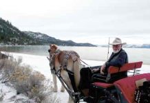 Sleigh bells ring at Sand Harbor