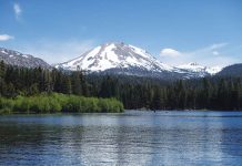 National treasure at Manzanita Lake manzanita lake