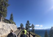 Tahoe East Shore Trail access to Sand Harbor temporarily closed