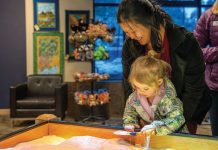 Science exhibits open at visitor center